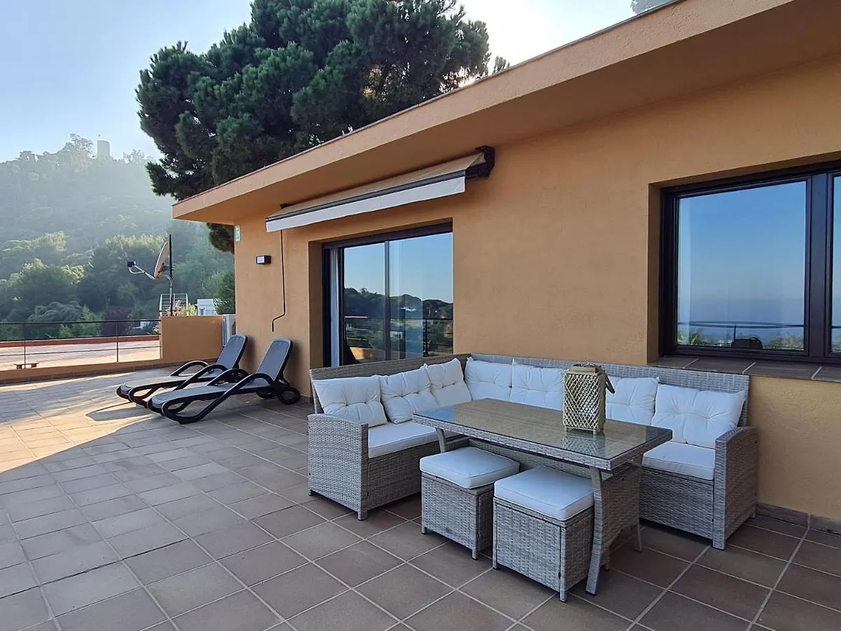 Villa La Cala With Swimming Pool & Sea View, 10 Min Walk From The Sea Blanes Spain
