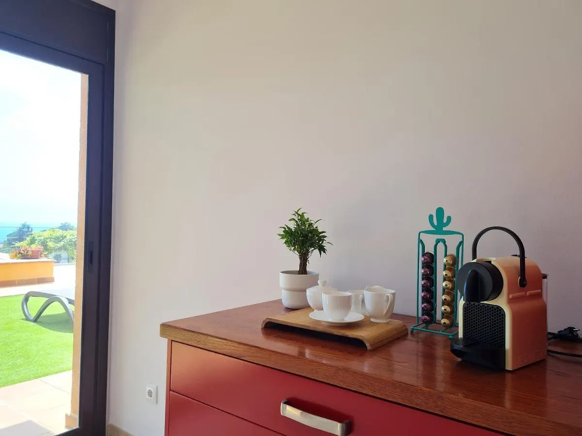 Villa La Cala With Swimming Pool & Sea View, 10 Min Walk From The Sea Blanes